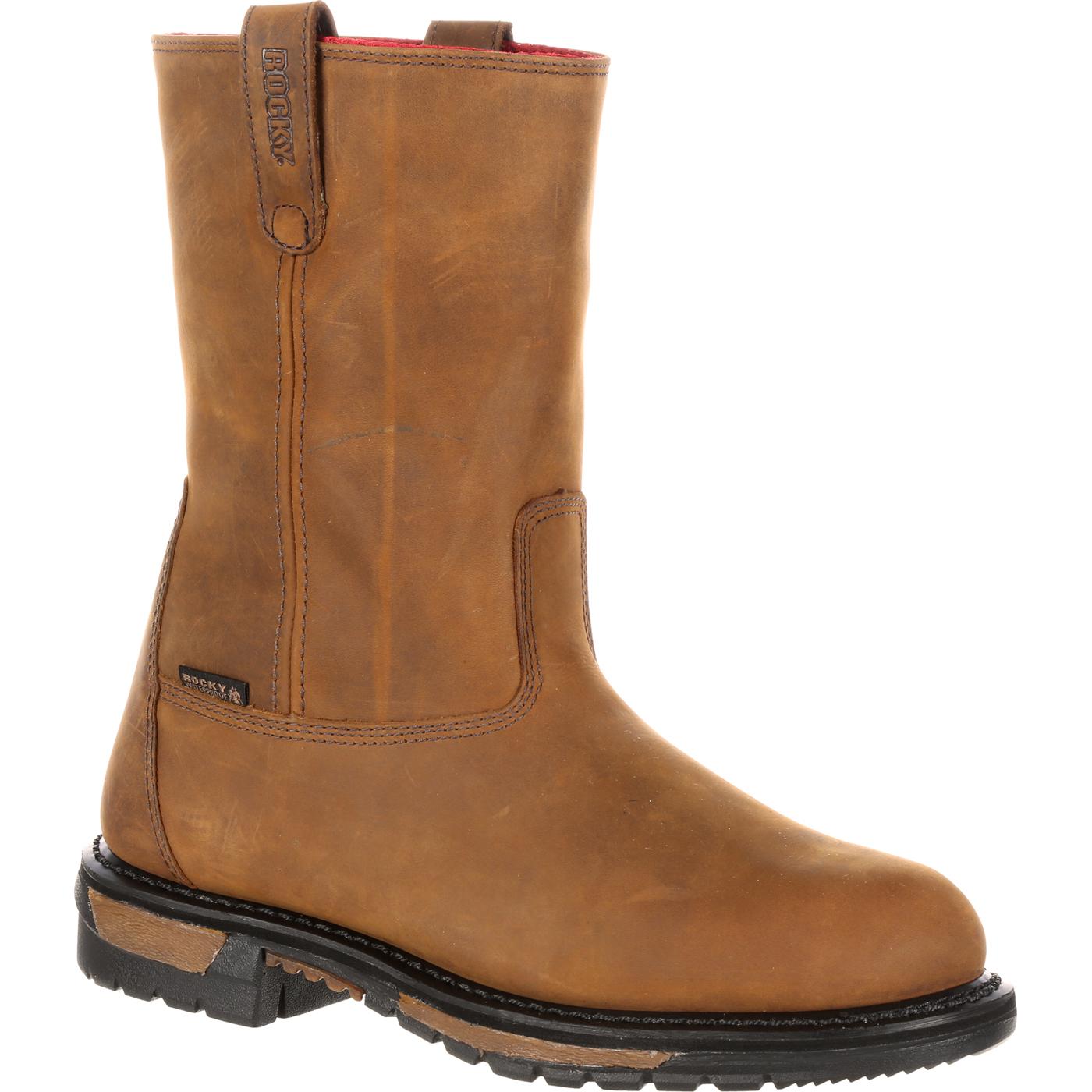 Rocky boots wellington sales