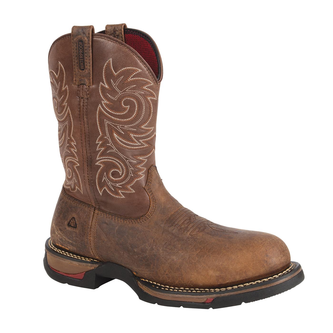 rocky long range carbon fiber toe western boot