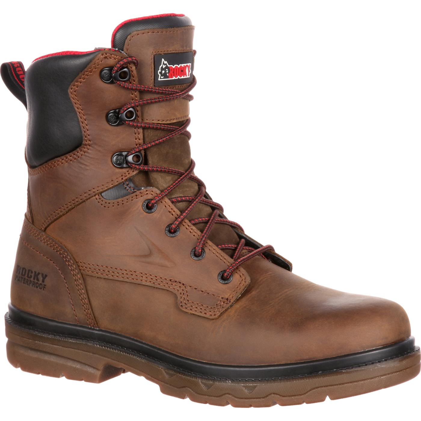 Video Description Steel Toe Work Boots Alloy Toe Work Boots. Replacing steel with alloy is actually very beneficial and some people might find that steel is a little too heavy for the entire shoe and makes walking more effort.