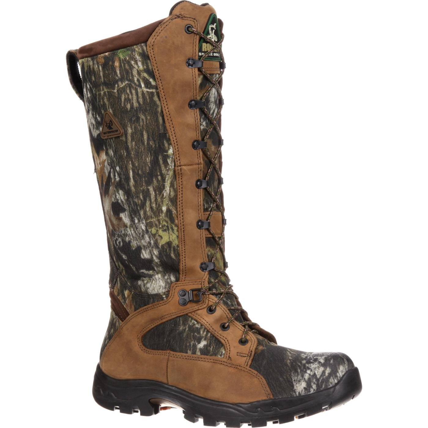 Rocky Boots ProLight Waterproof Camouflage Snakeproof Boots in unisex sizing