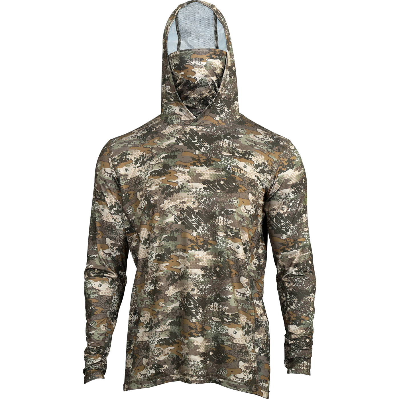 LW00179 VENATOR CAMO BLACK//GRAY ROCKY MEN/'S STRATUM HOODIE ROCKY SCENT IQ