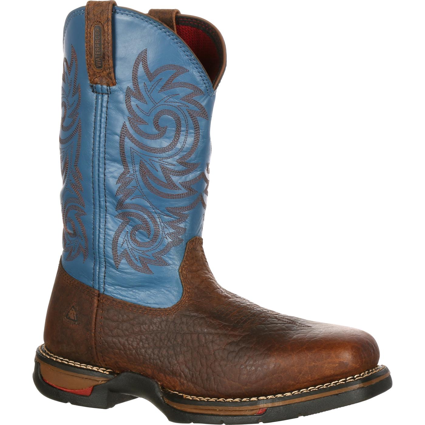 #RW028 Rocky Long Range Carbon-Fiber Toe Waterproof Western Work Boots