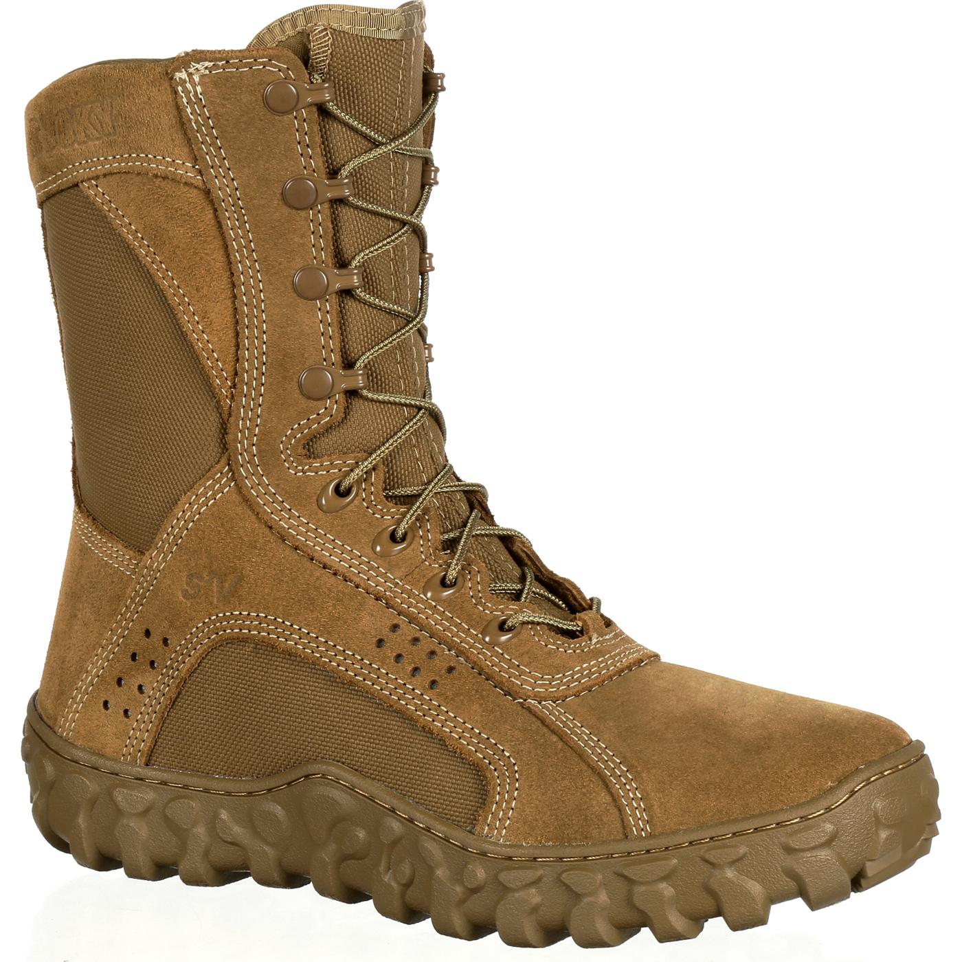 tan tactical boots
