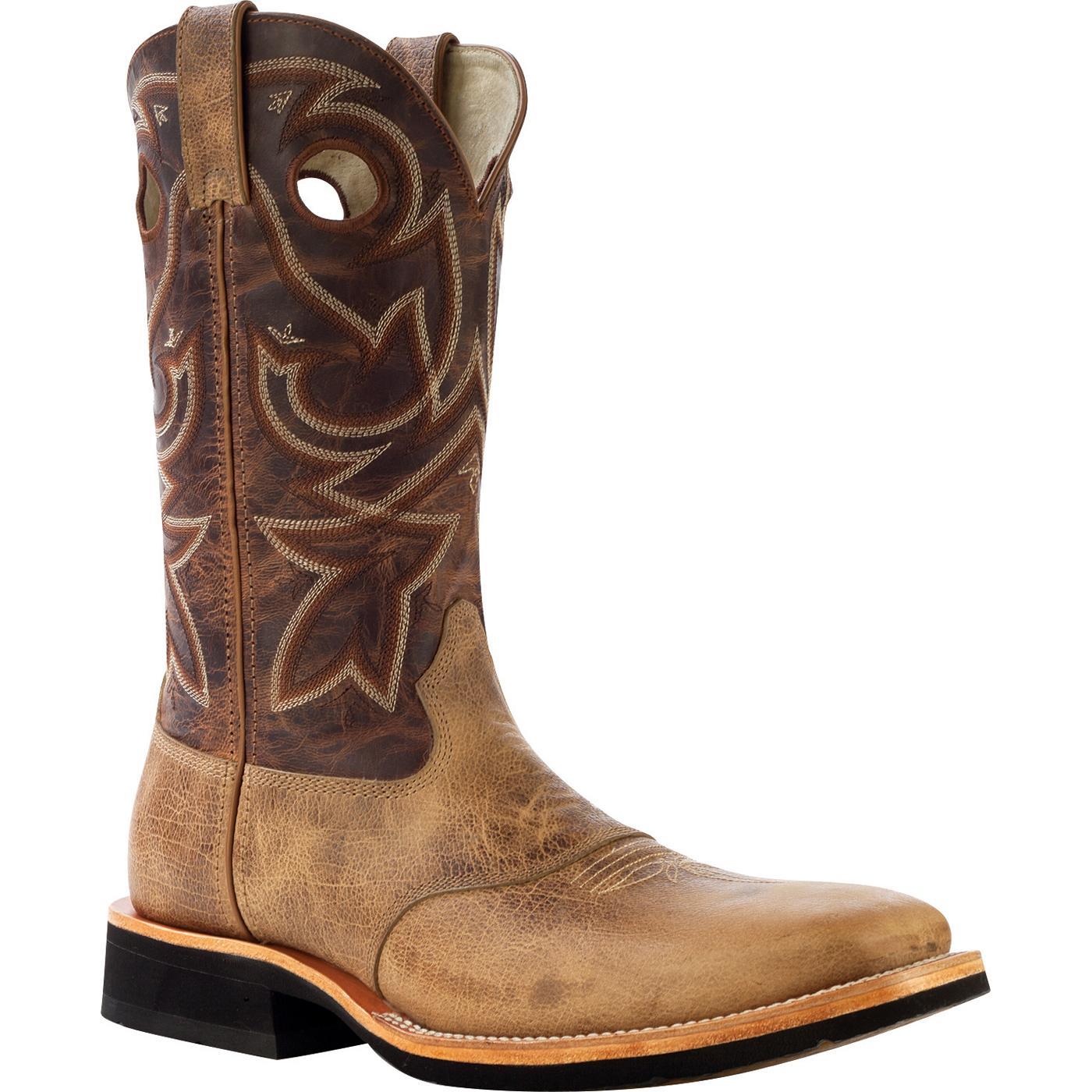 rocky square toe western boots