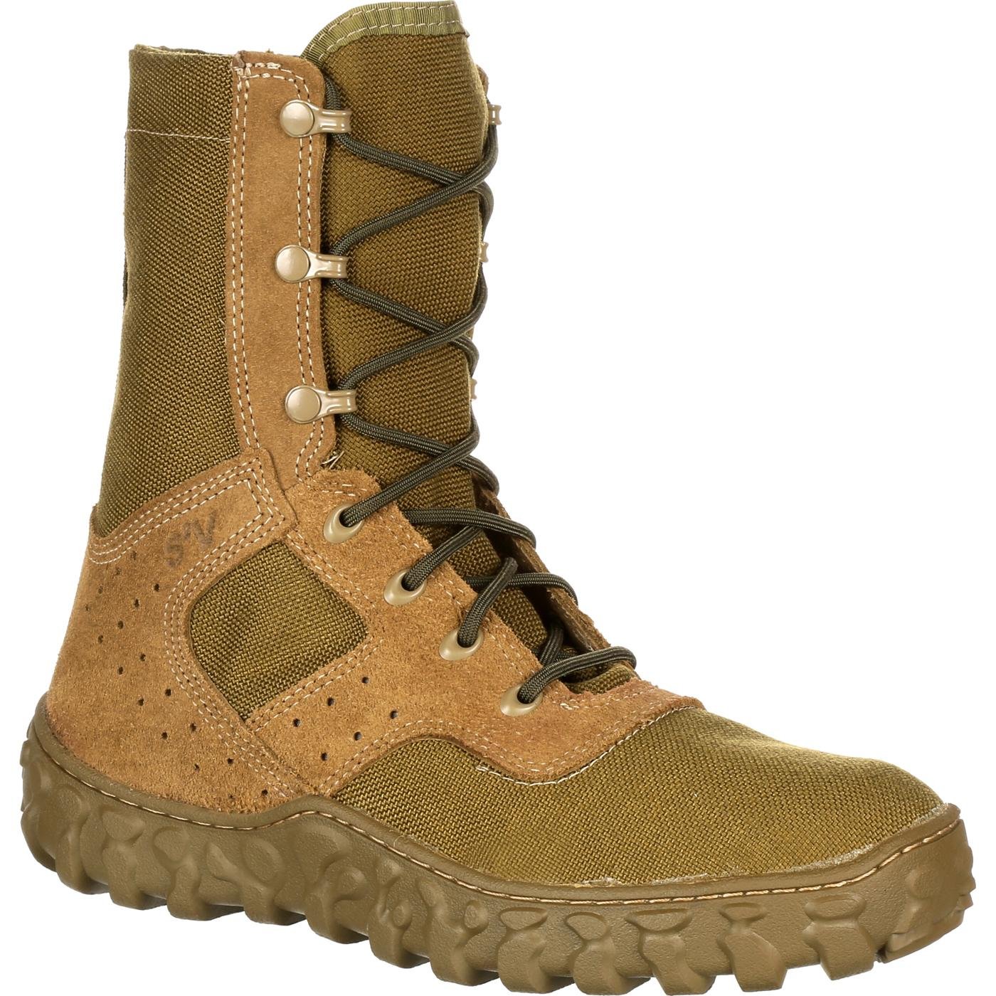 Amazon.com | Zivopah Men's Army Boots Military Tactical Work