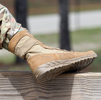 tan air force boots