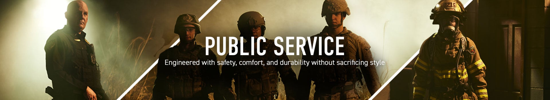 Public Service: Engineered with safety, comfort, and durability without sacrificing style.