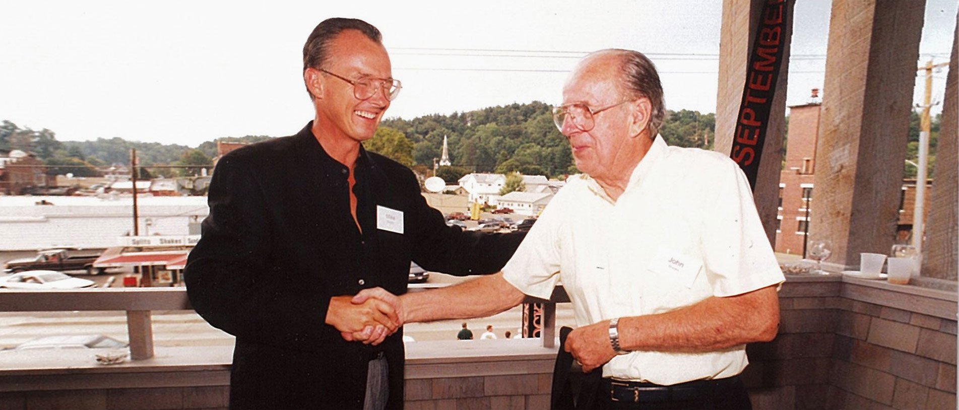 Mike and William Brooks - September 1993