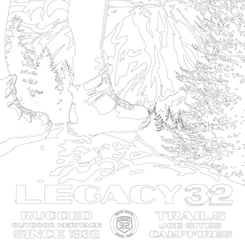 Legacy 32 Coloring Sheet