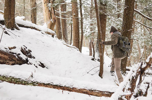 cold weather hike