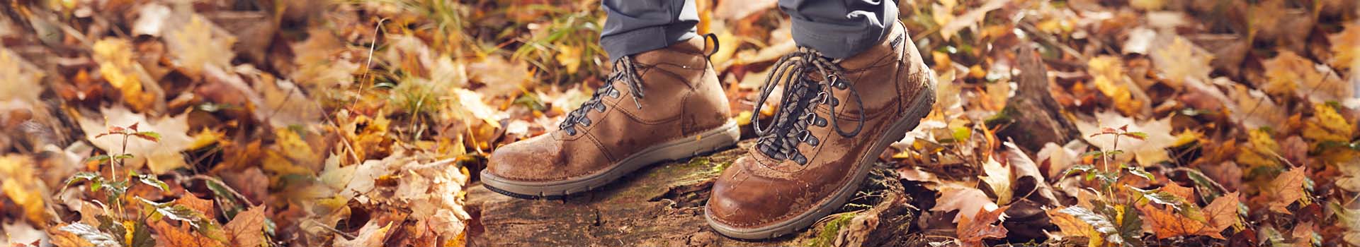 man wearing rocky legacy 32 hiking boots