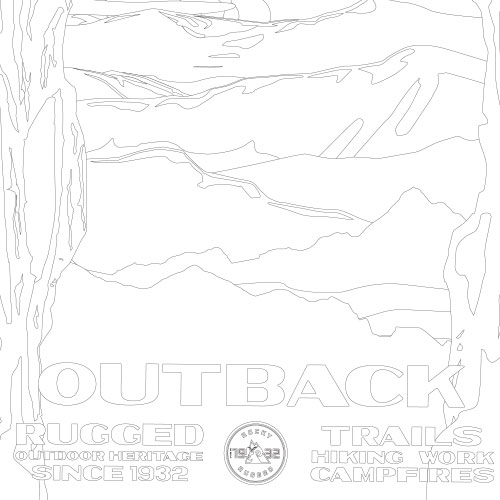 Outback coloring sheet