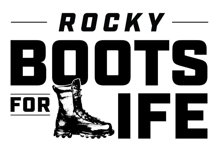 Rocky Boots For Life Logo